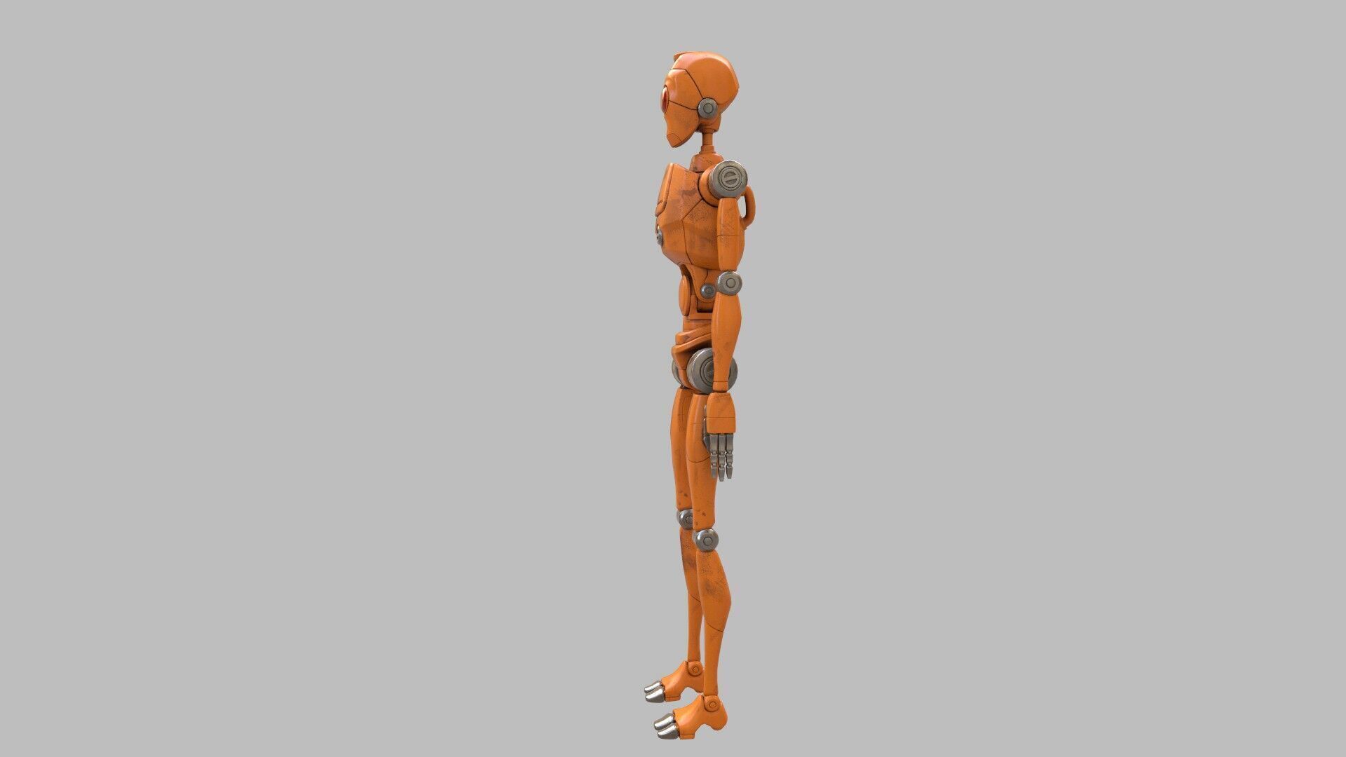 Robot  3D model_4