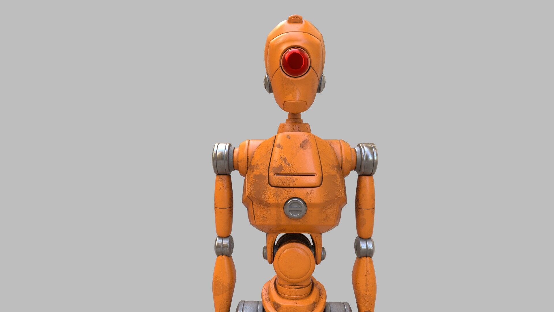 Robot  3D model_7