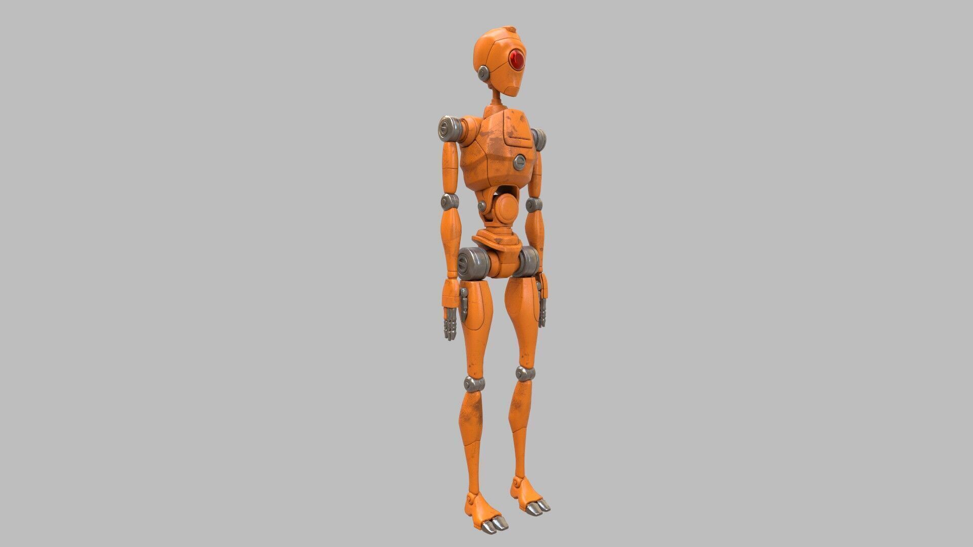 Robot  3D model_6