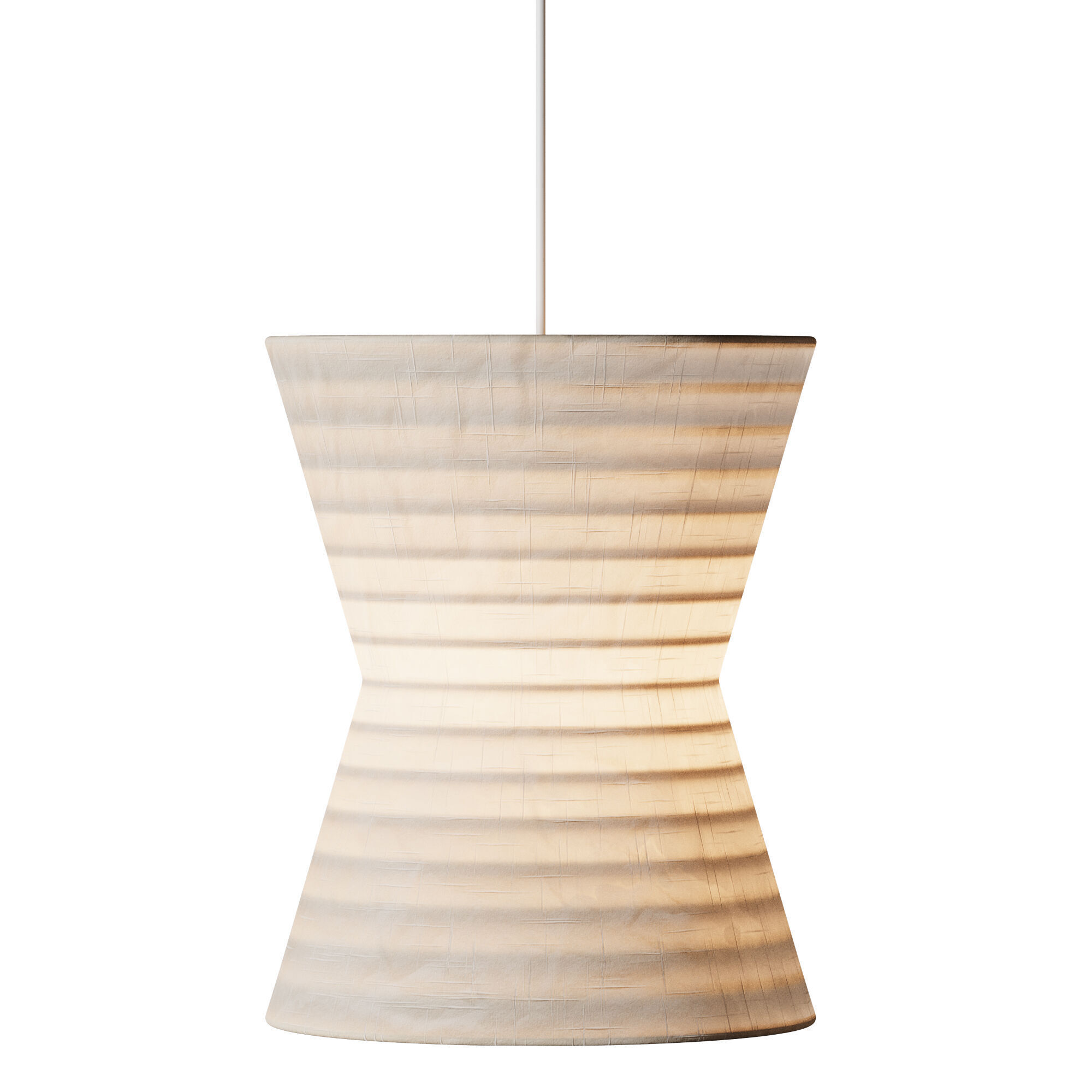 Gifu Lantern Pendant light 02 3D model_9
