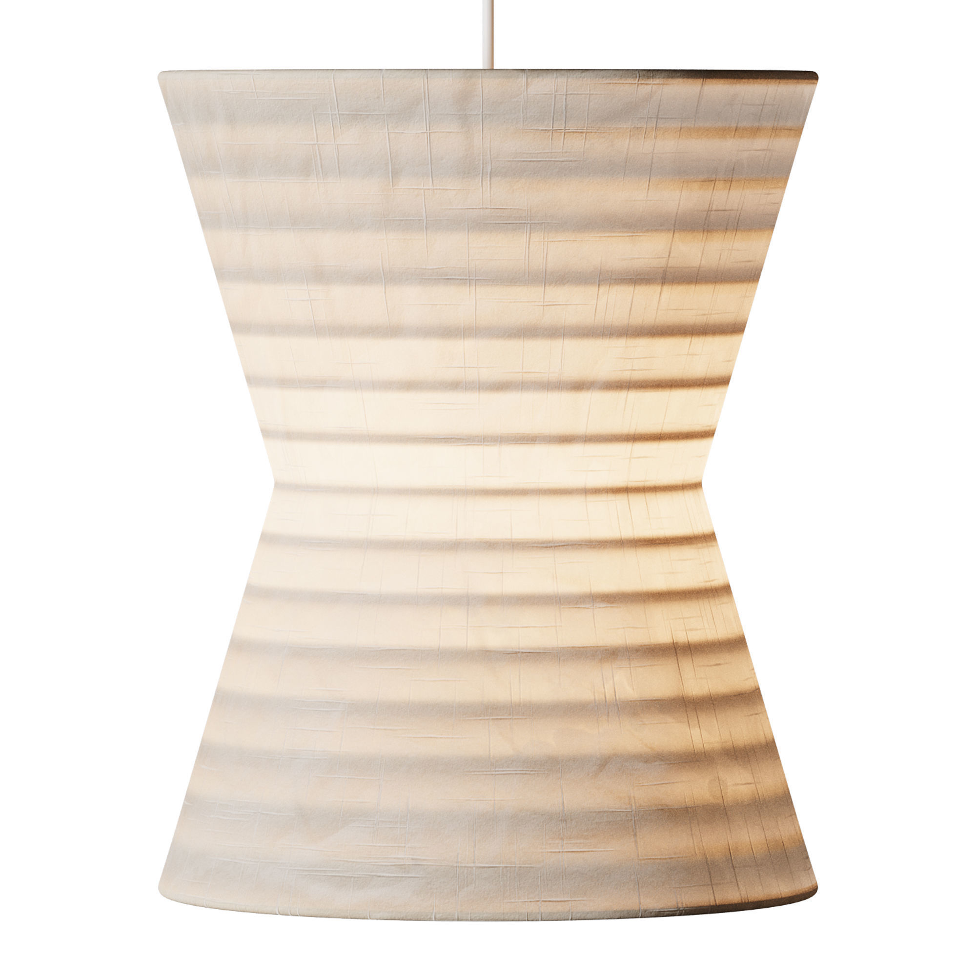 Gifu Lantern Pendant light 02 3D model_4