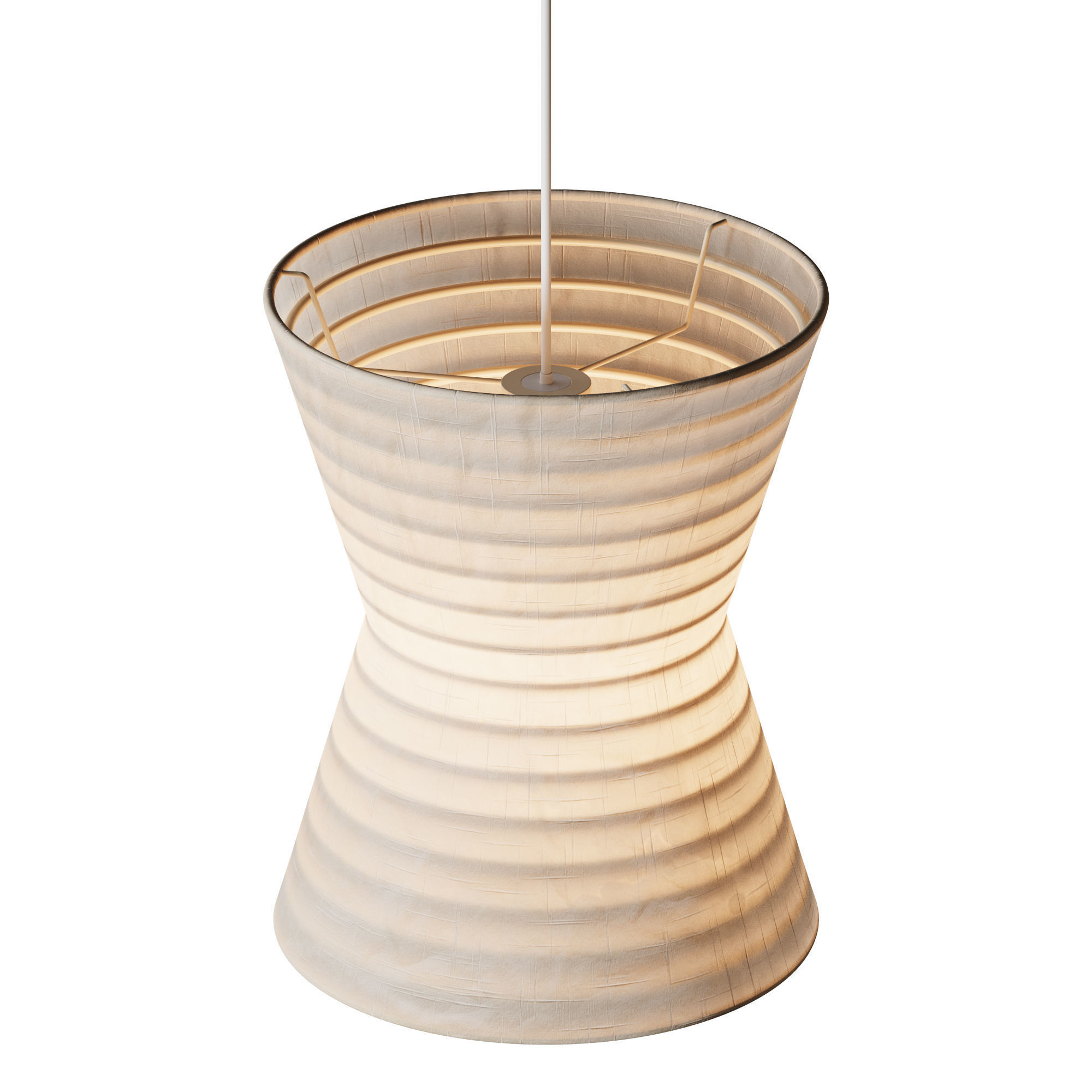 Gifu Lantern Pendant light 02 3D model_11