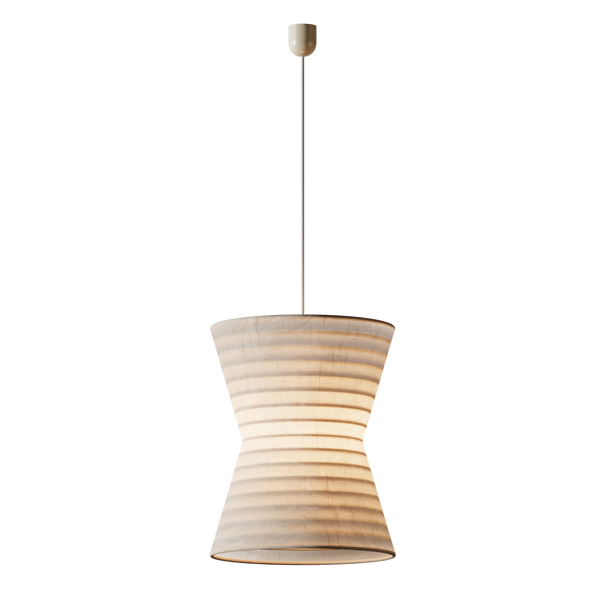 Gifu Lantern Pendant light 02 3D model_10