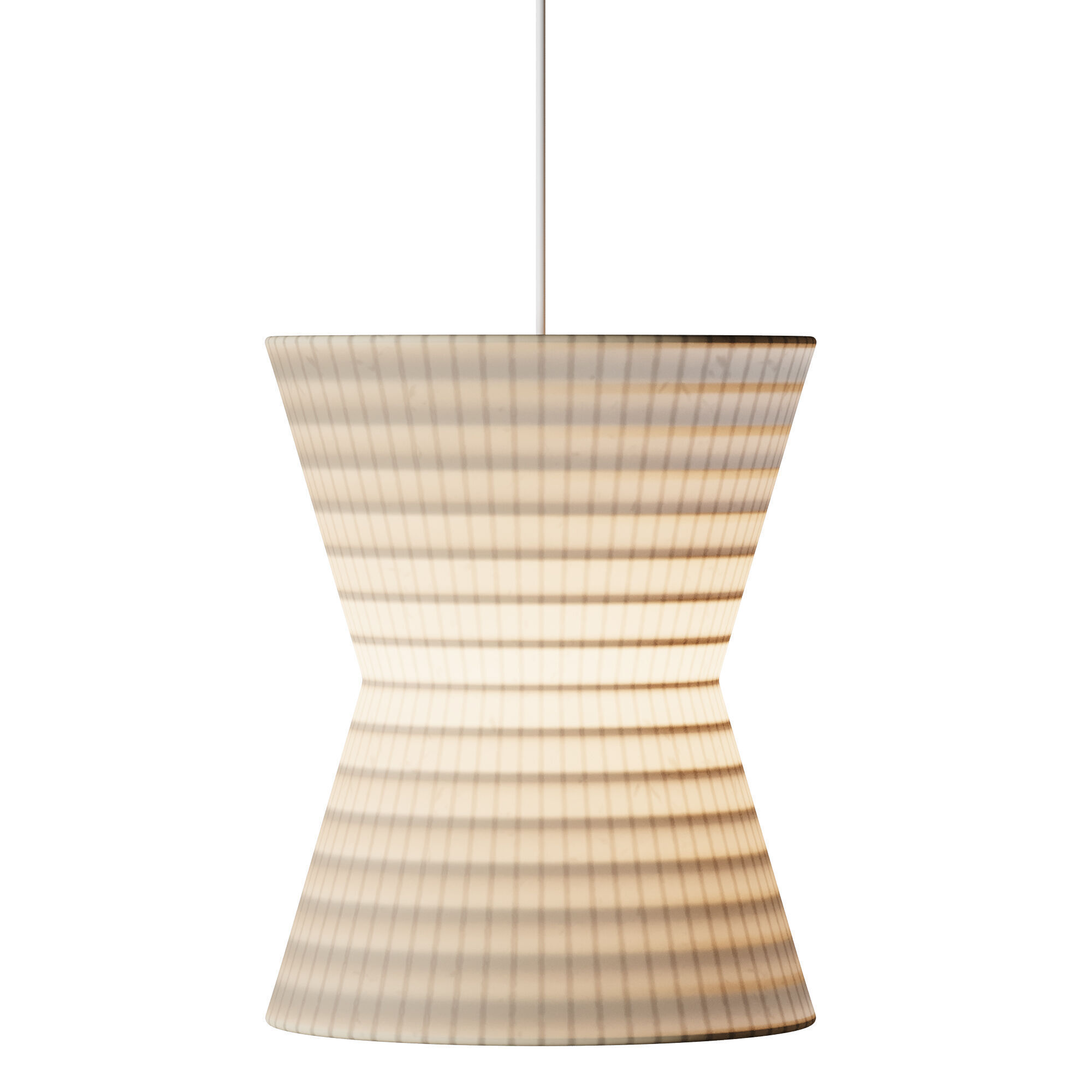 Gifu Lantern Pendant light 02 3D model_12