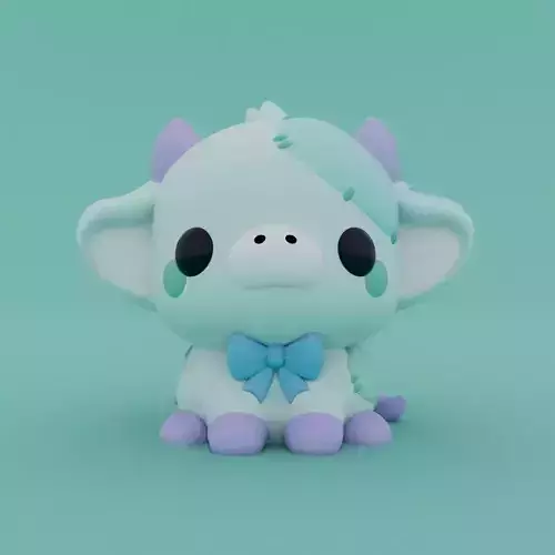 Kawaii Cow - Zombie