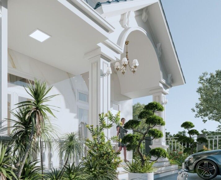 House Exterior Model  3D model_8