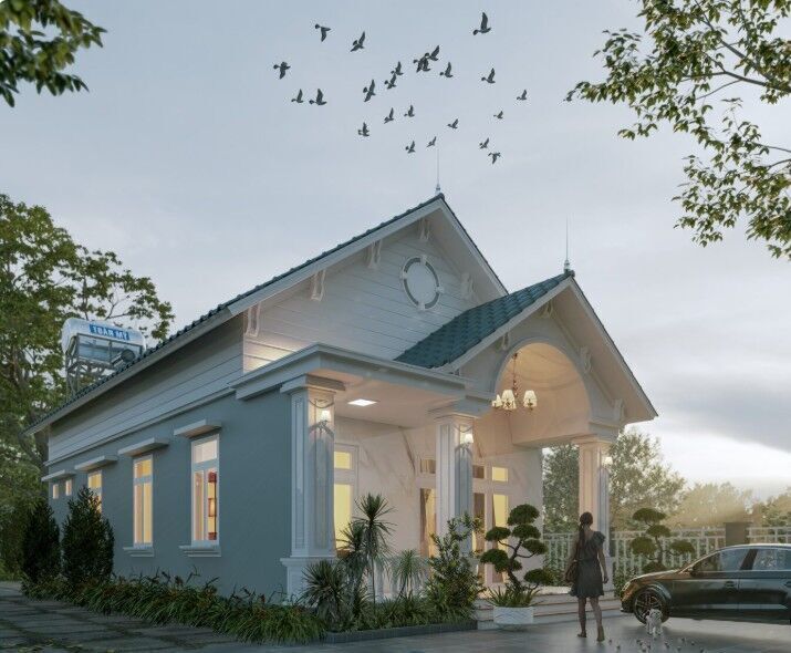 House Exterior Model  3D model_4