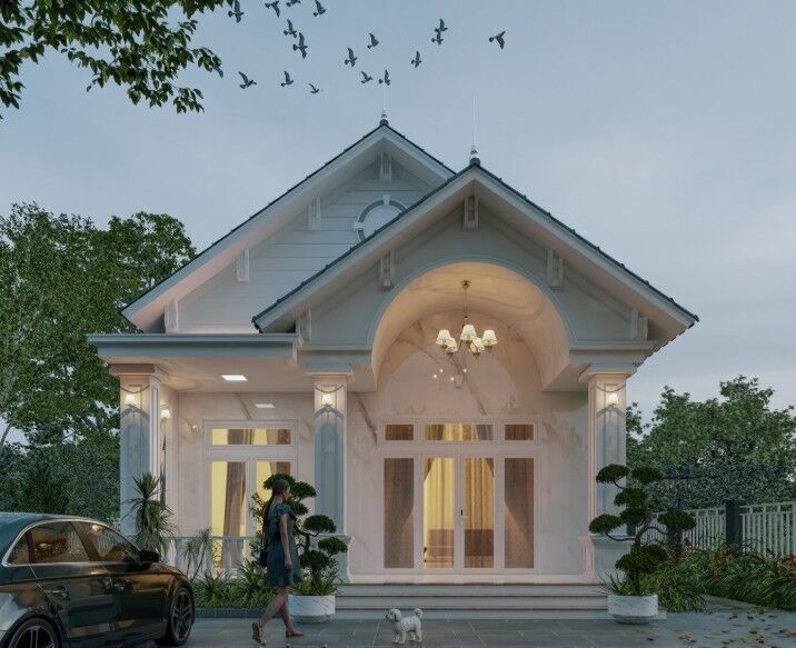 House Exterior Model  3D model_3