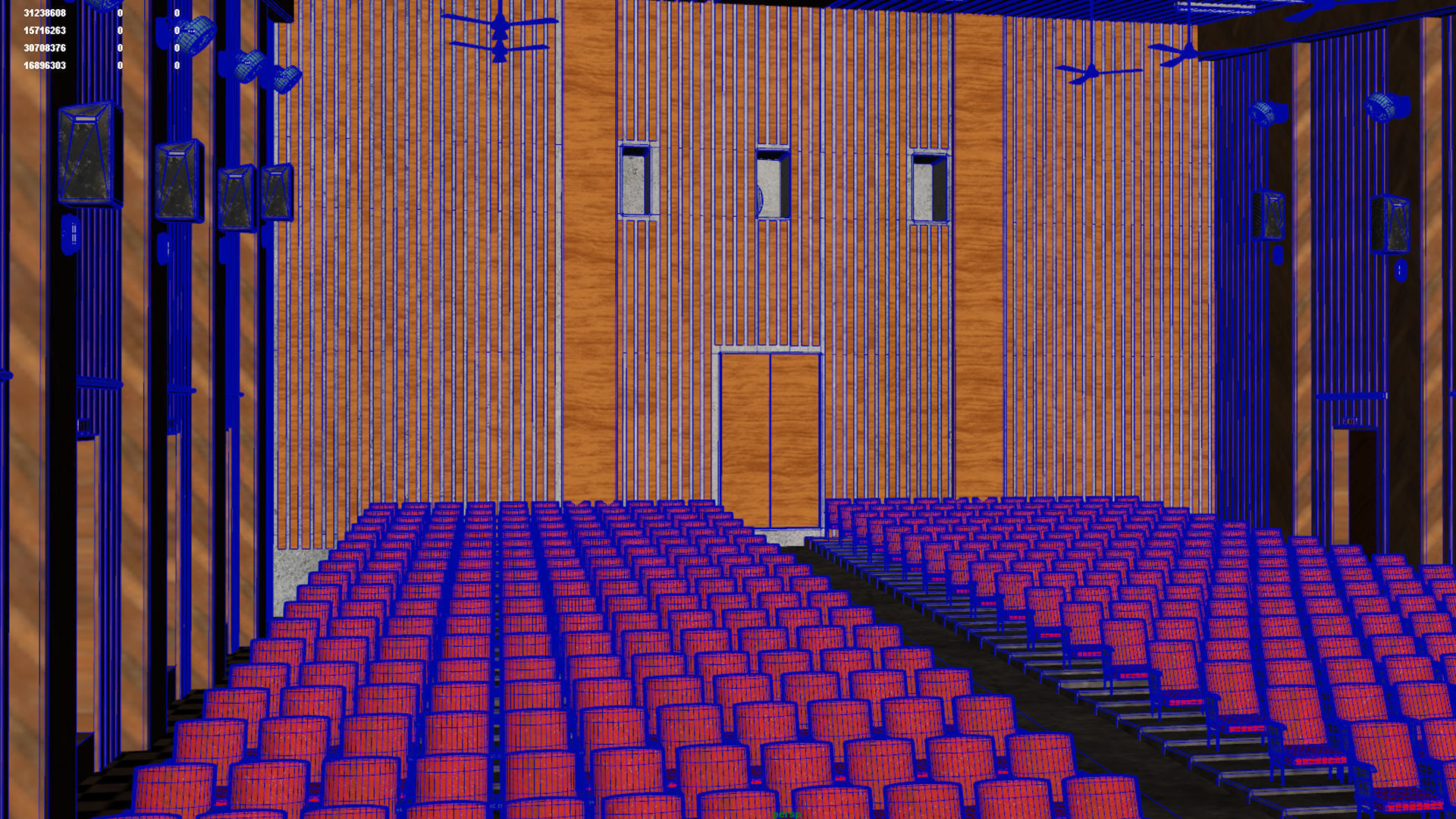 old cinema theatre 3D model_6