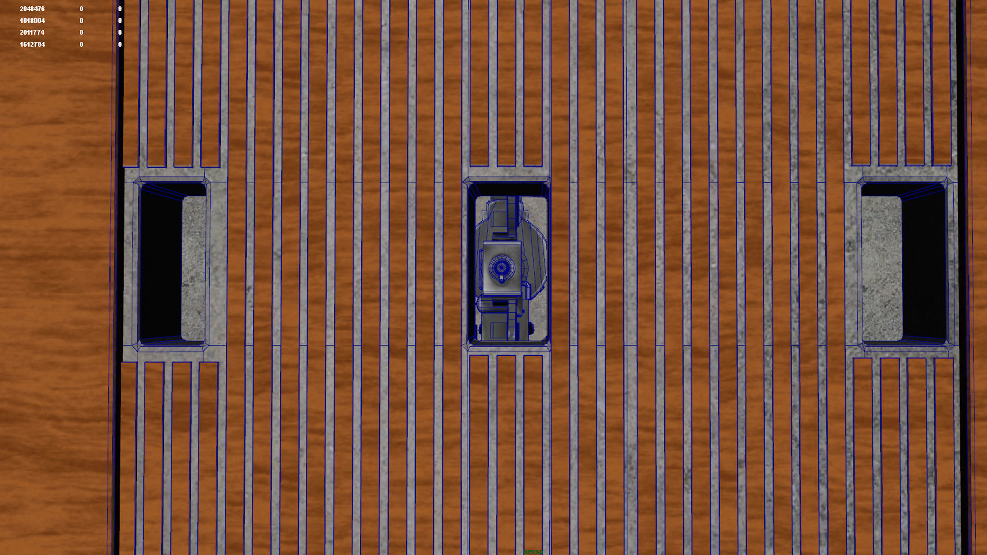 old cinema theatre 3D model_8