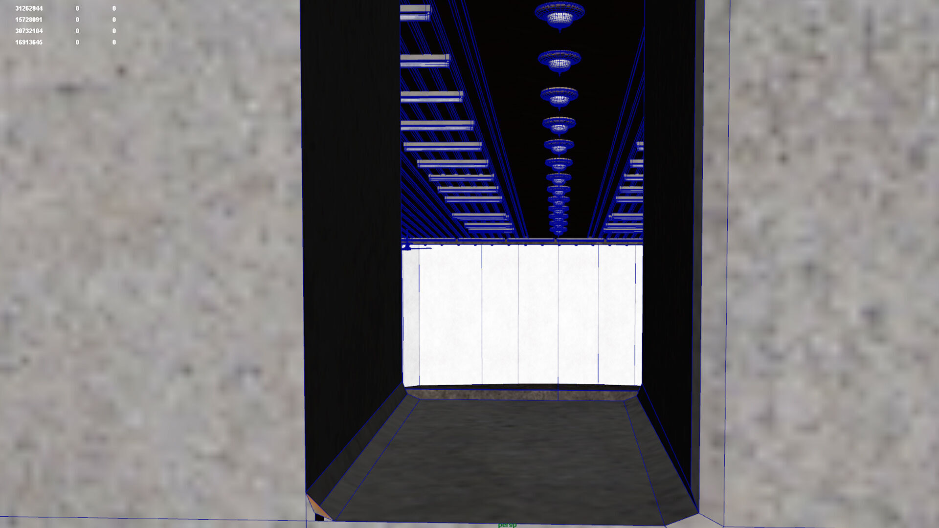 old cinema theatre 3D model_11