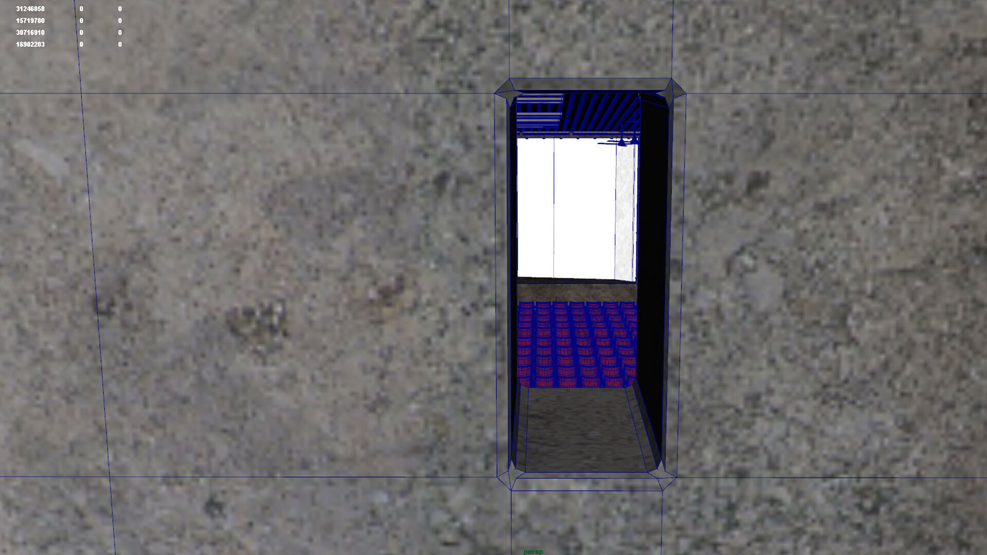 old cinema theatre 3D model_10