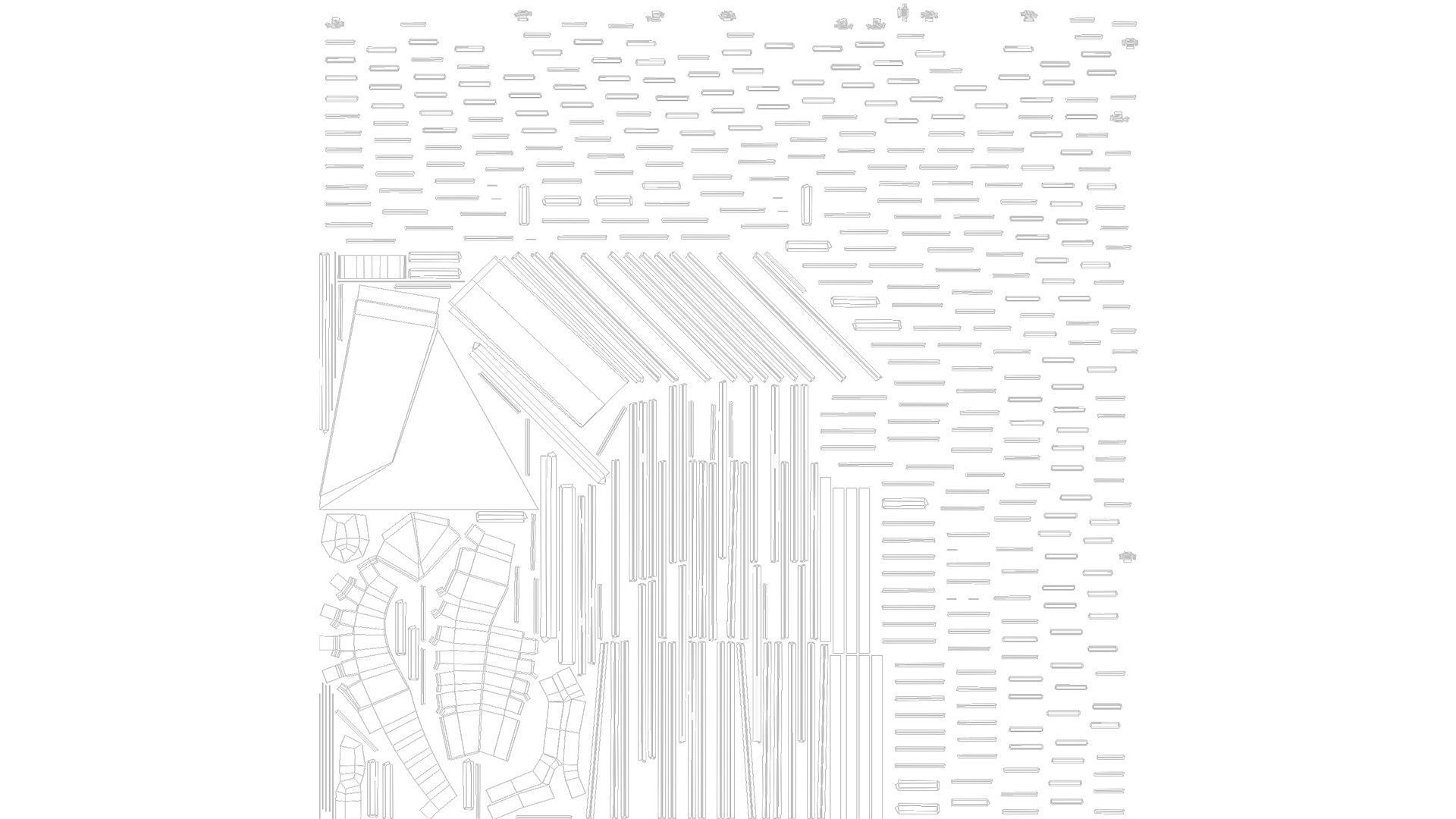 old cinema theatre 3D model_9