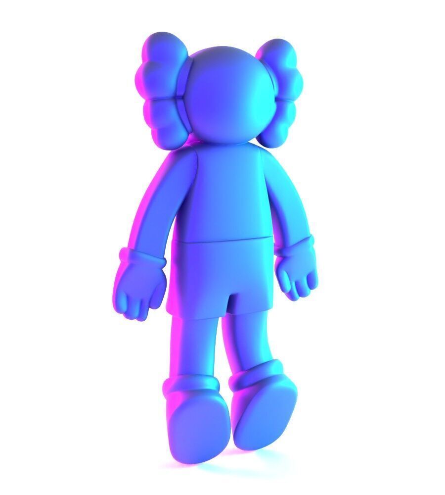 Companion Kaws Holiday toy 3D print model_10