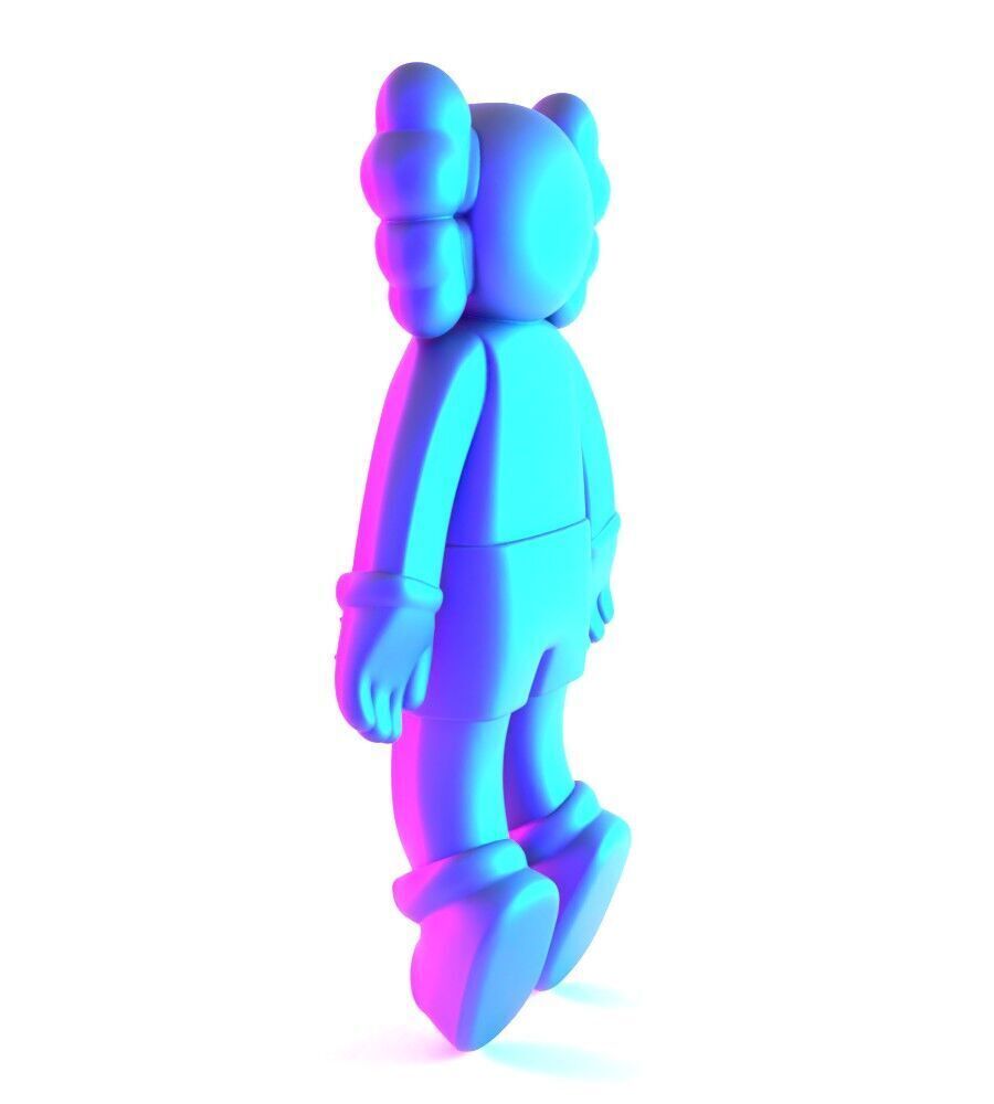 Companion Kaws Holiday toy 3D print model_8
