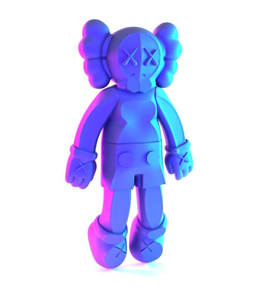 Companion Kaws Holiday toy 3D print model_21