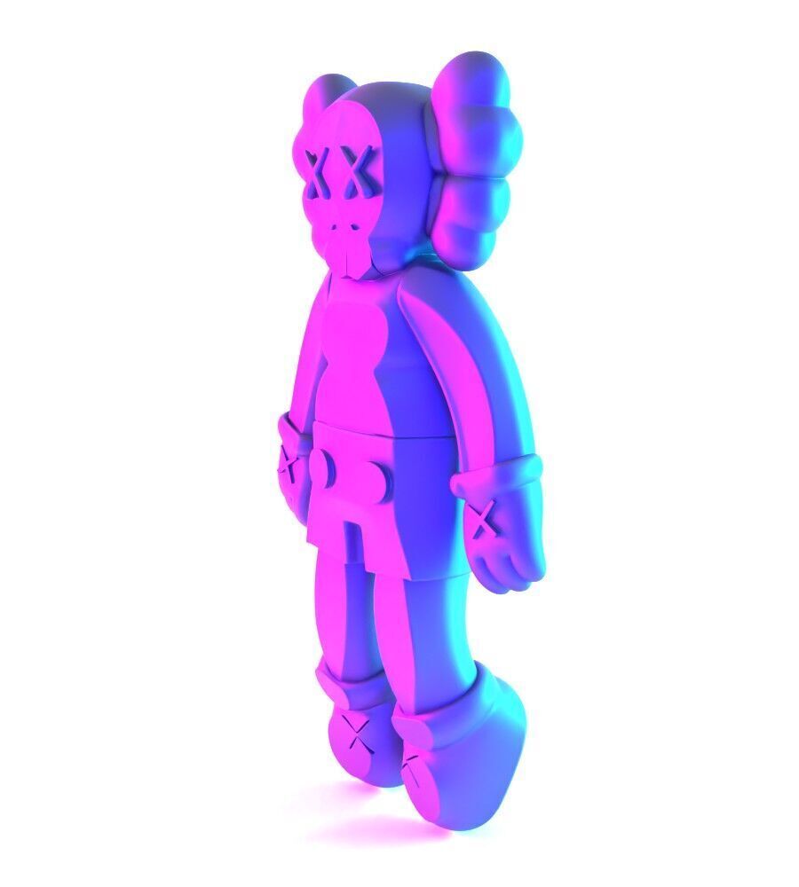 Companion Kaws Holiday toy 3D print model_4