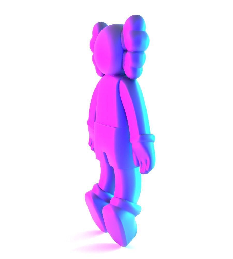 Companion Kaws Holiday toy 3D print model_15