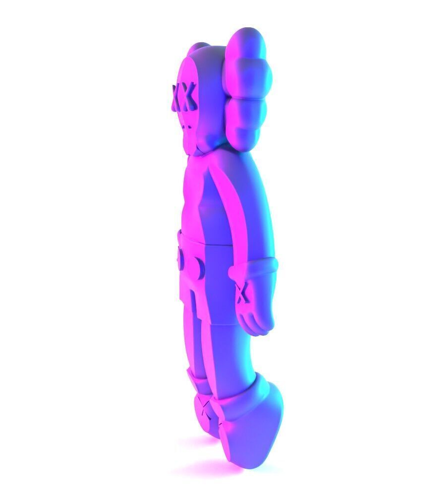 Companion Kaws Holiday toy 3D print model_5