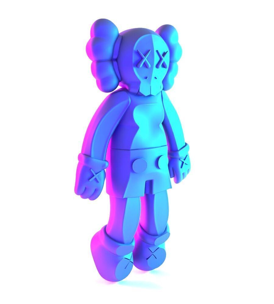Companion Kaws Holiday toy 3D print model_20
