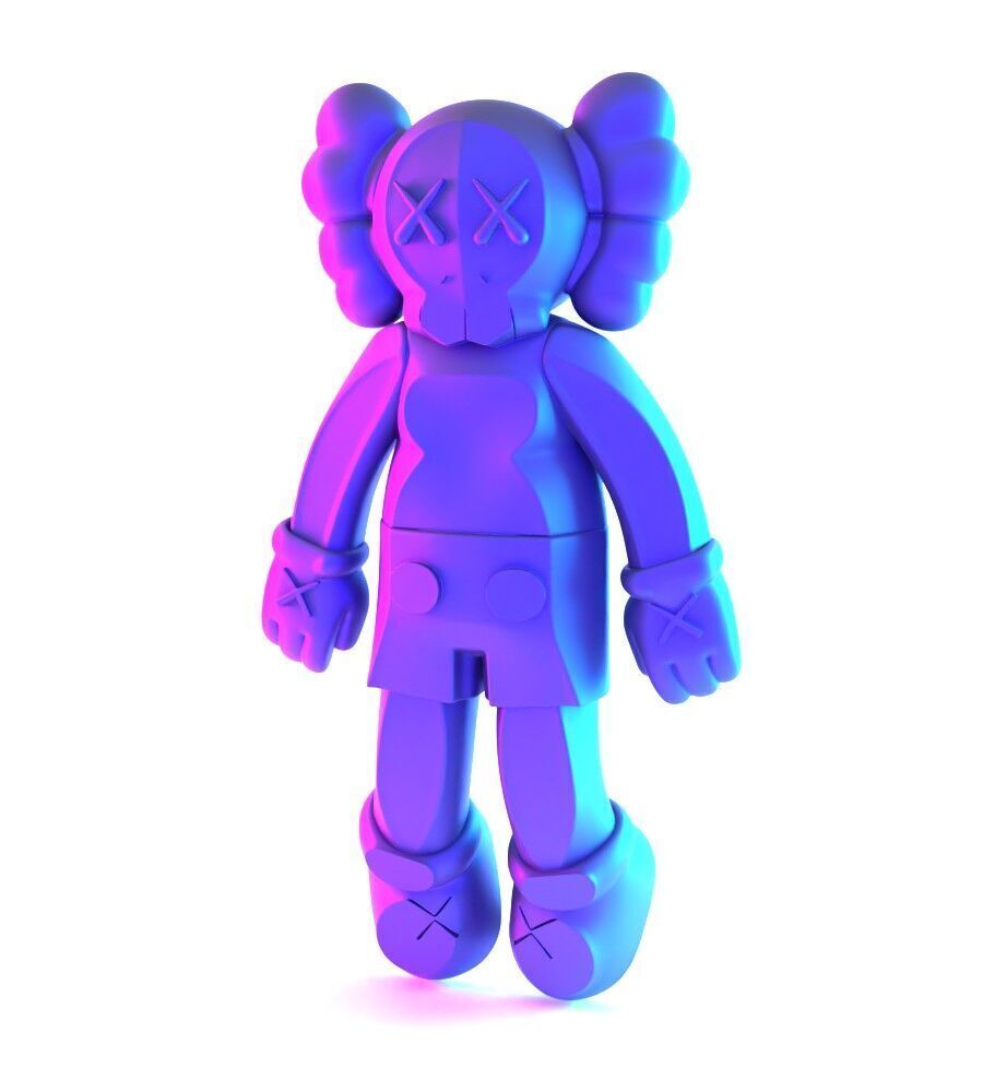 Companion Kaws Holiday toy 3D print model_2