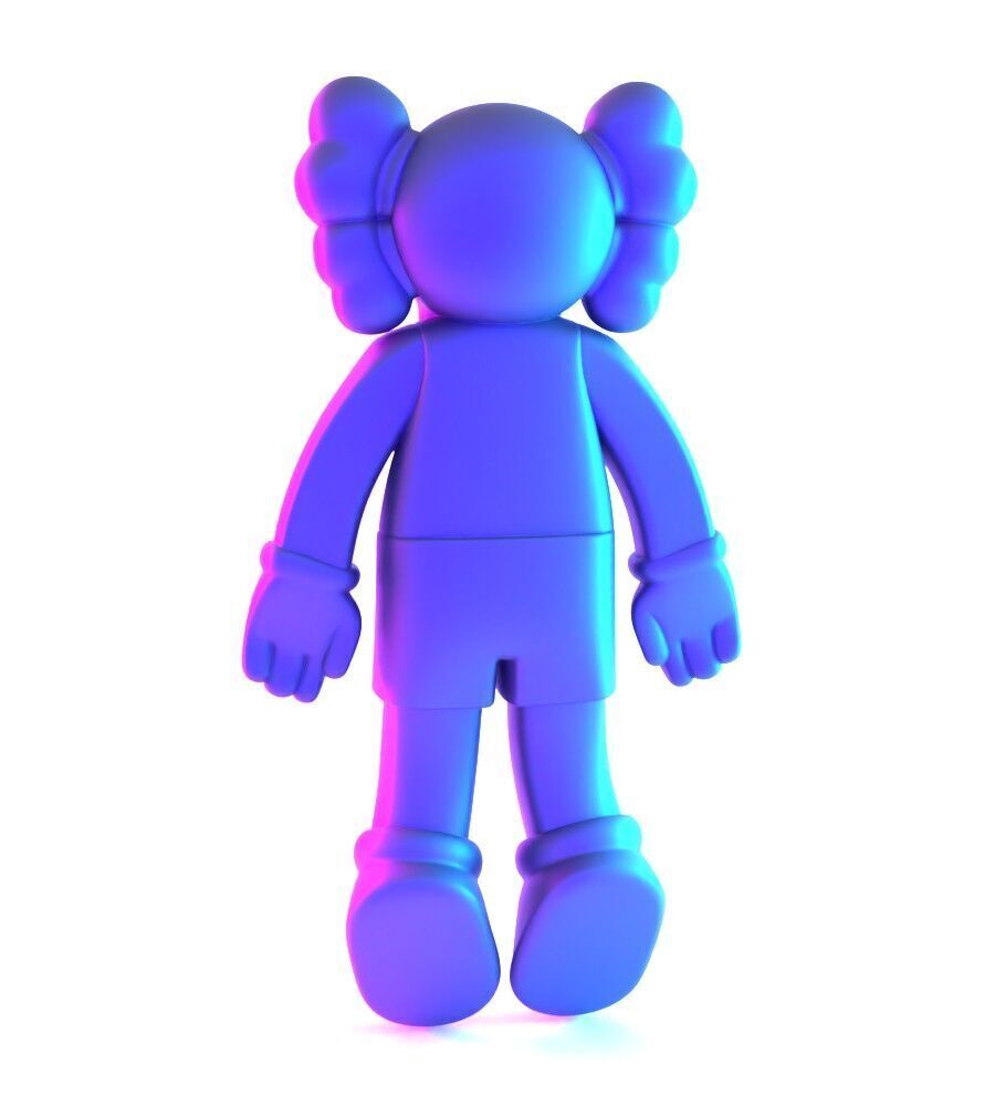 Companion Kaws Holiday toy 3D print model_11