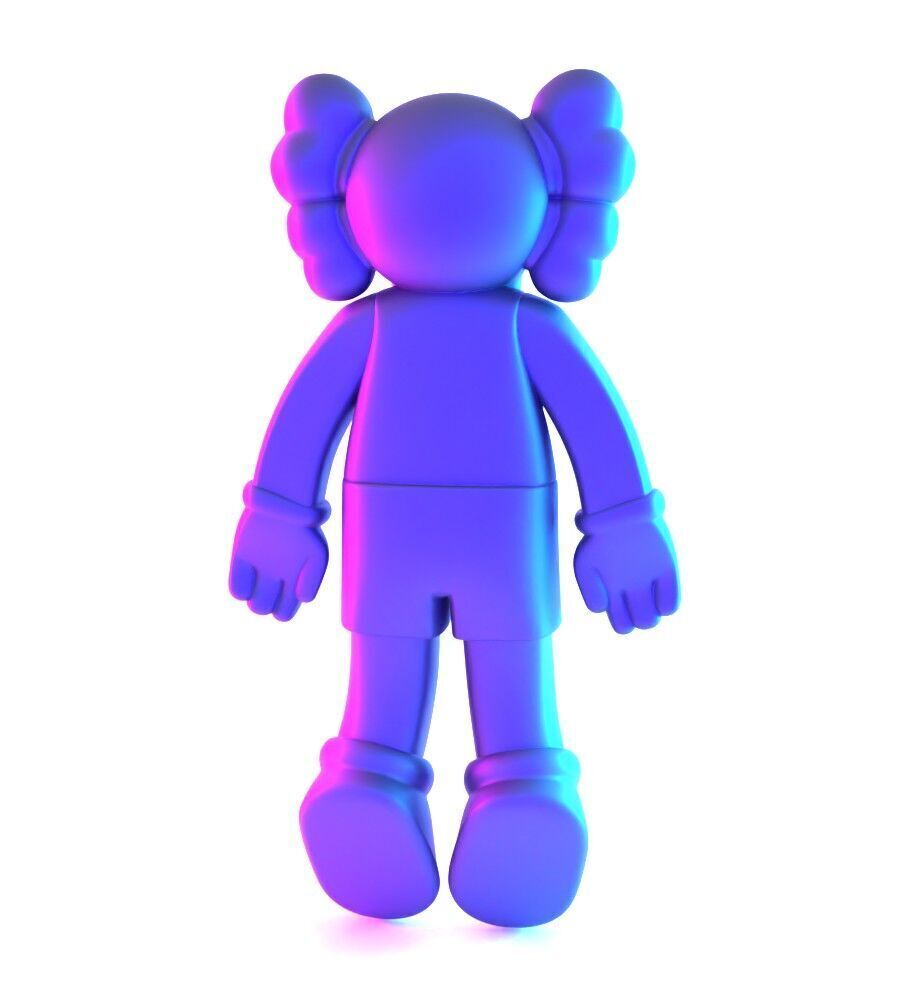 Companion Kaws Holiday toy 3D print model_12
