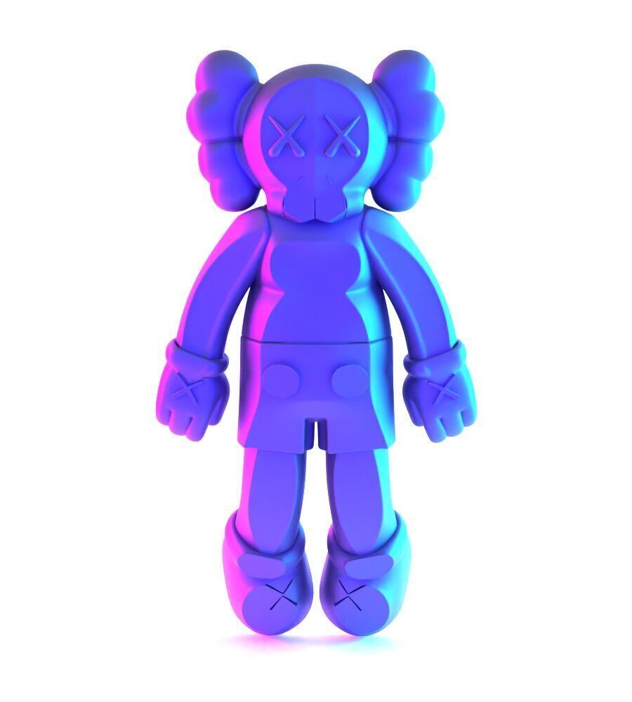 Companion Kaws Holiday toy 3D print model_1