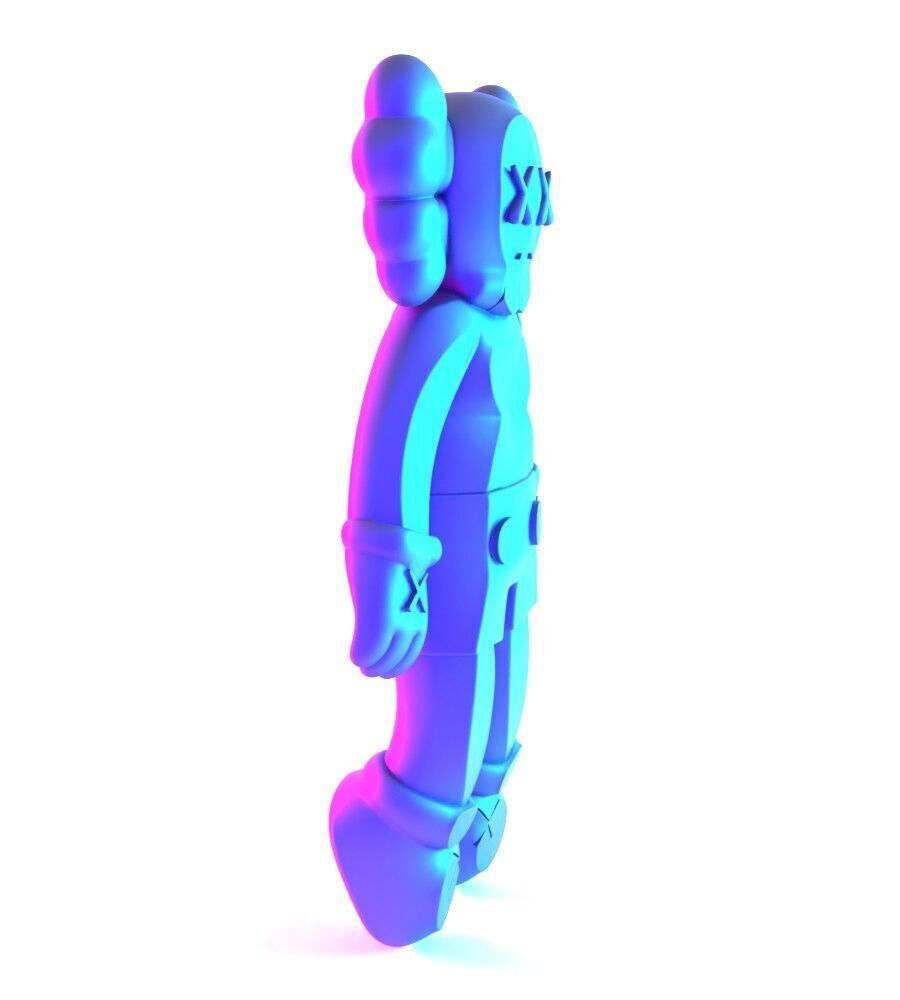 Companion Kaws Holiday toy 3D print model_18