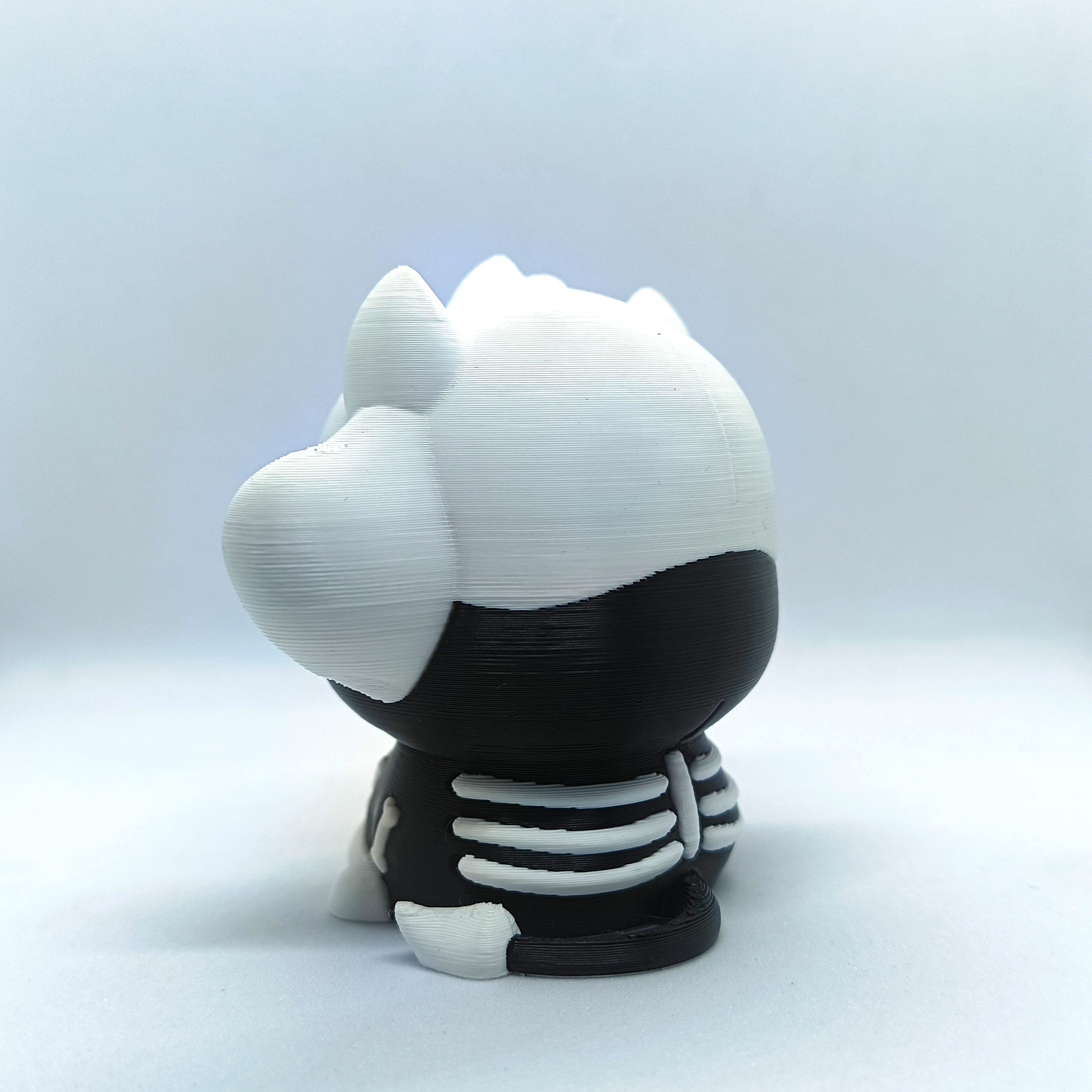 Kawaii Cow - Skeleton 3D print model_3