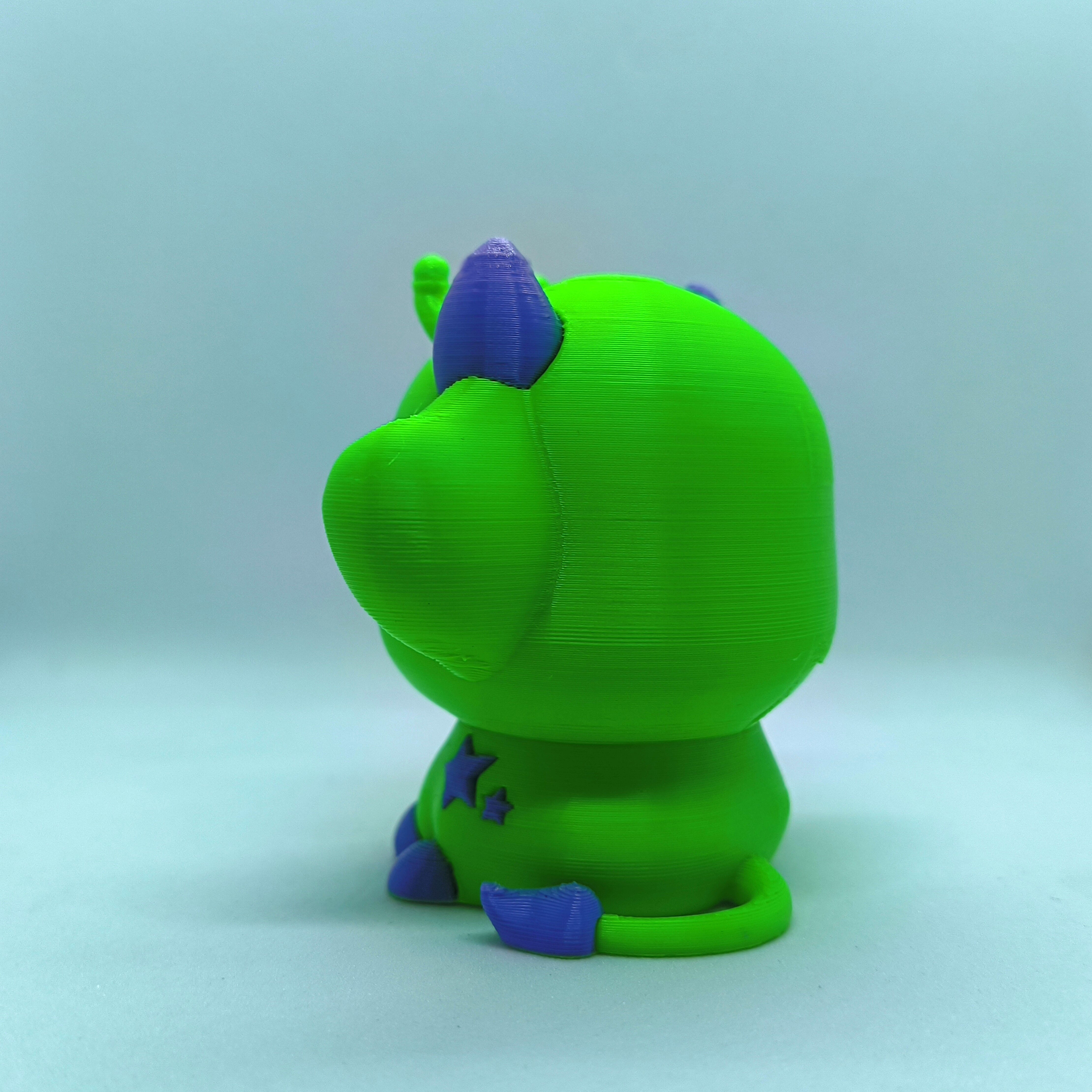 Kawaii Cow - Alien 3D print model_3