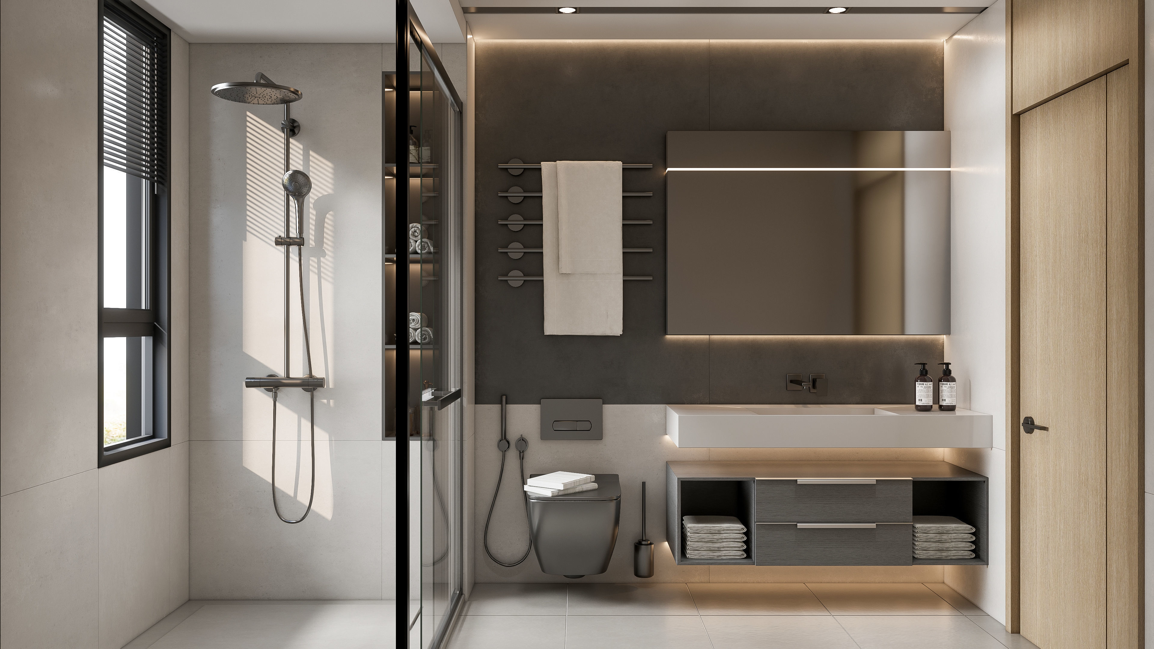 Bathroom 3 3D model_2