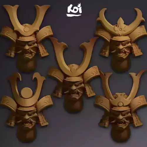 Spirits of Vengeance - Miniature heads