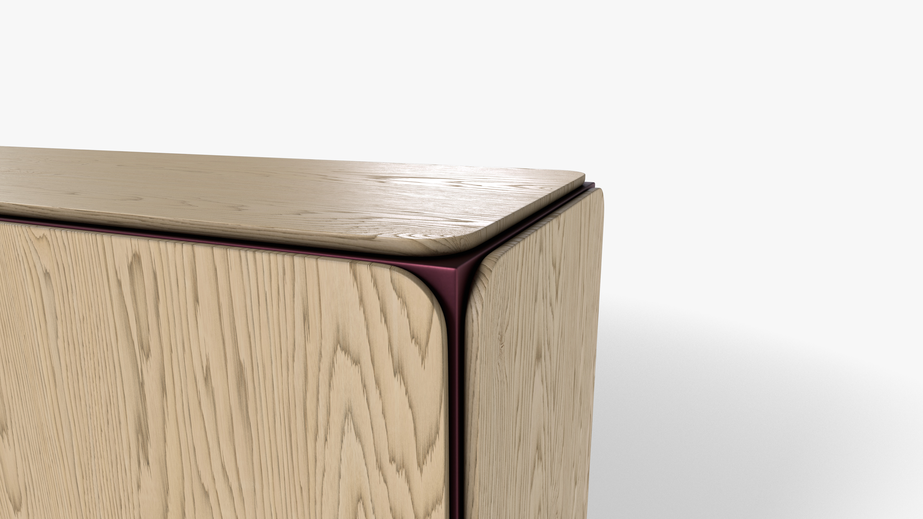 Frame Sideboard Wood Low-poly 3D model_7
