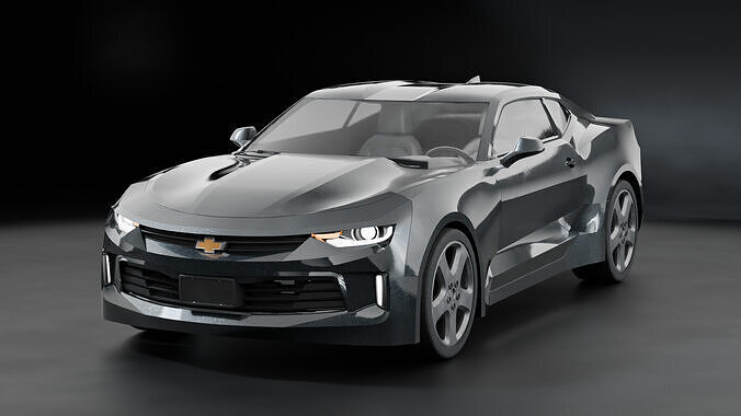 Chevrolet Camaro SS 3D Model Low-poly 3D model