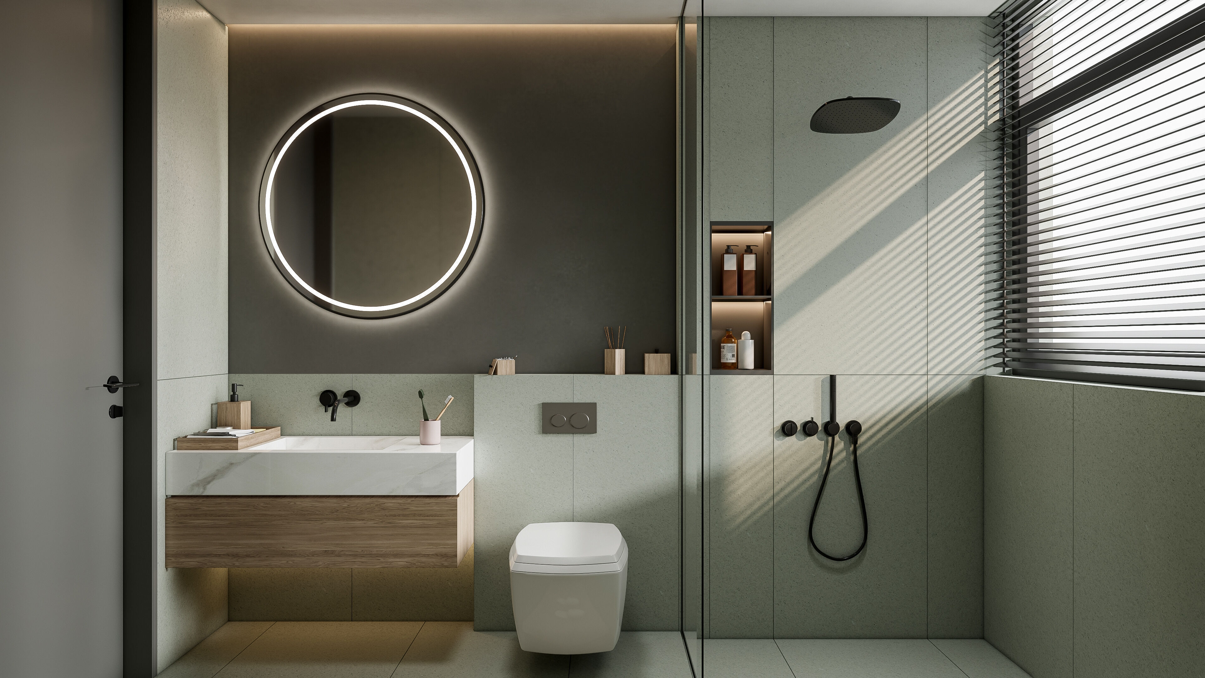 Bathroom 5 3D model_2