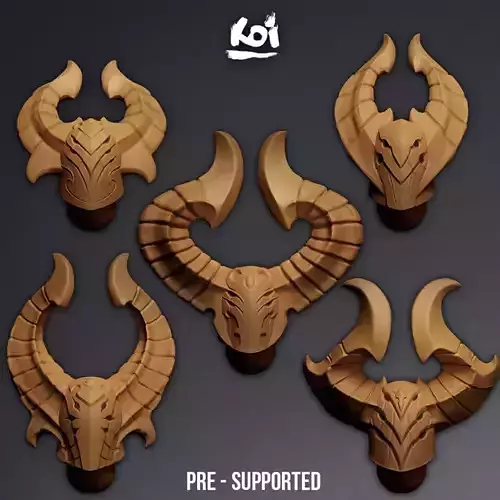 Allseers - Miniature Heads