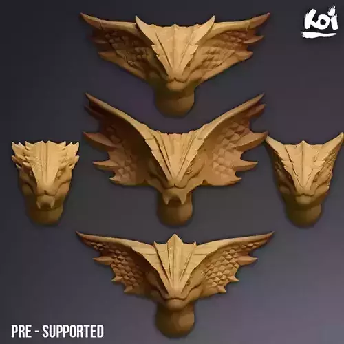 Viperkin - Miniature Heads