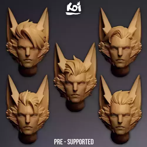 Gattari - Miniature Heads