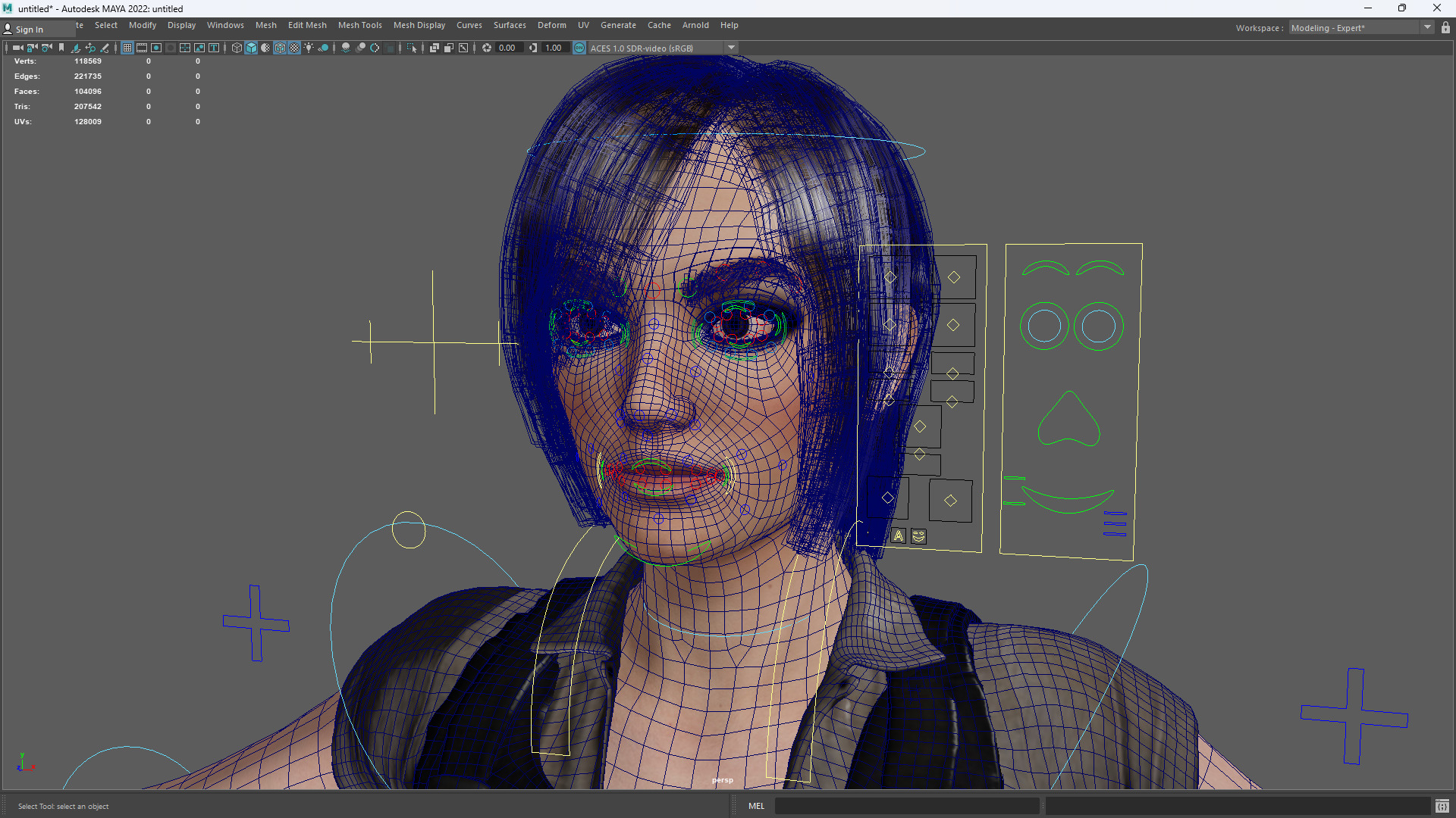 Realistic Young Female Tomb Raider Style Action Woman Adventurer Low-poly 3D model_16