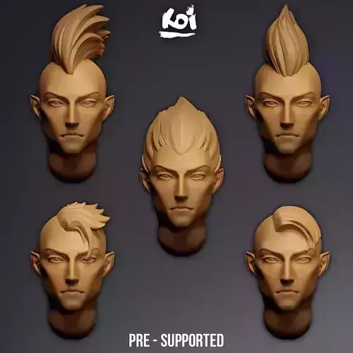 Duskers - Miniature heads