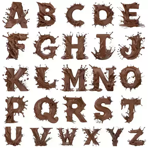Chocolate splash A to Z   
