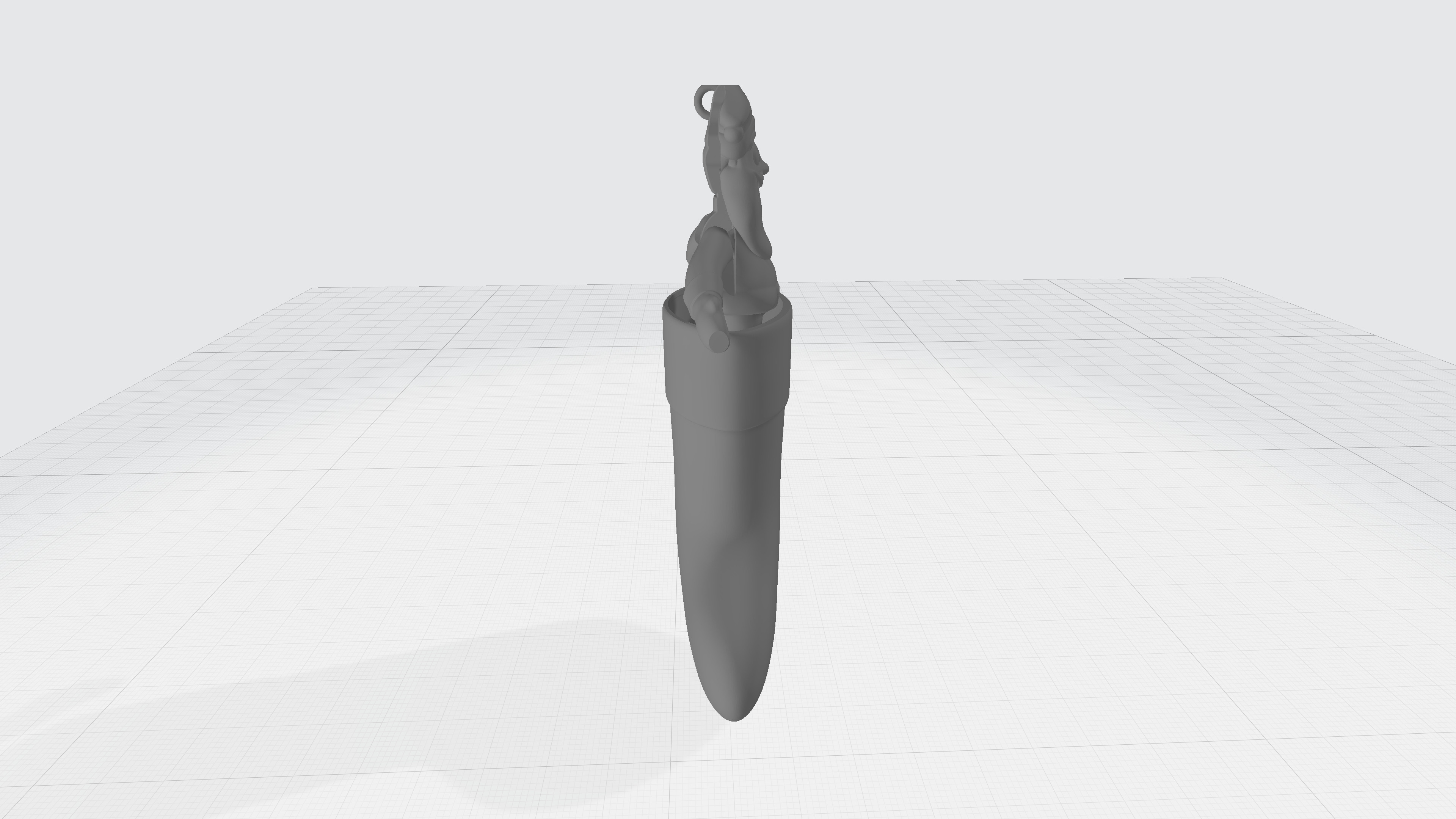 Santa Stocking Surprise - Christmas Ornament for Christmas Tree Free 3D print model_2