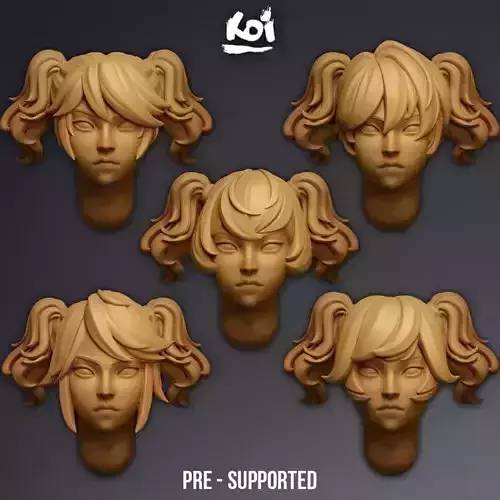 Apprentices - Miniature Heads