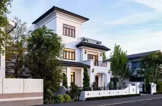 3D House Exterior Model 3D model