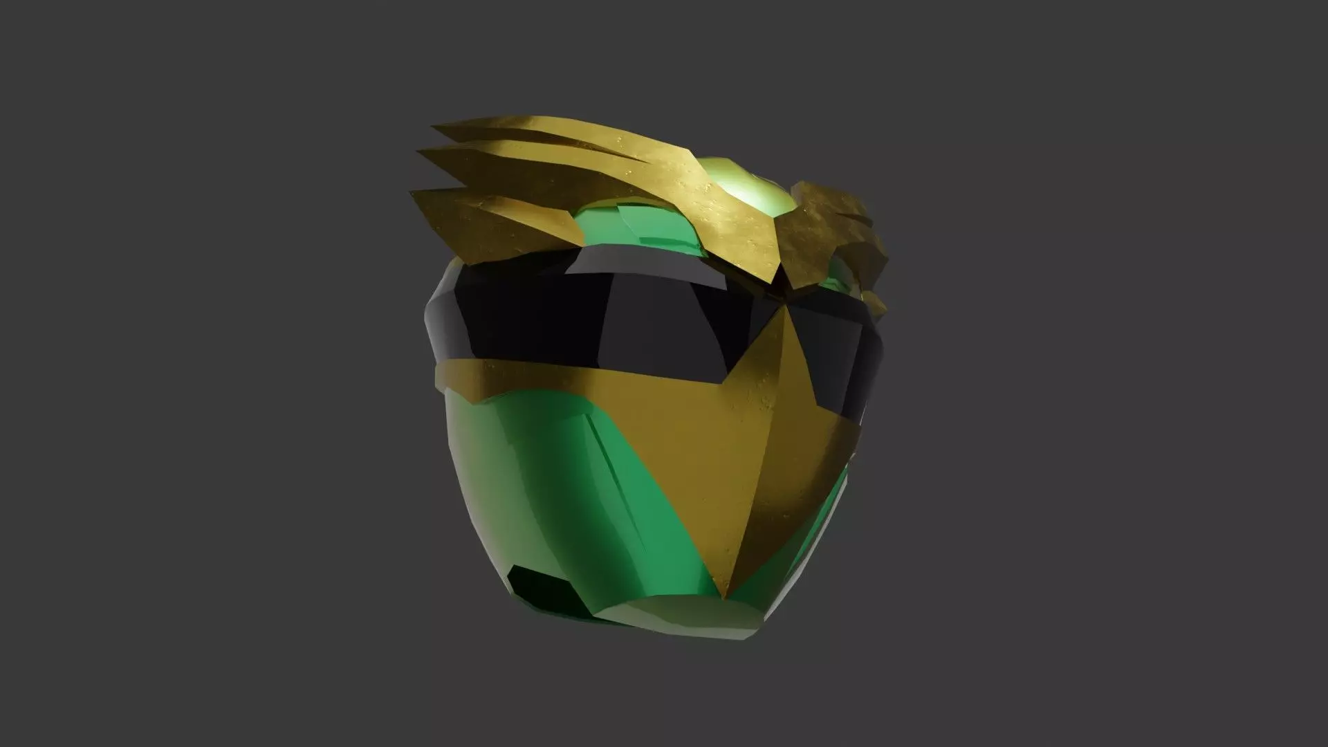 Gozyu Eagle Helmet - Gozyuger 3D model_3