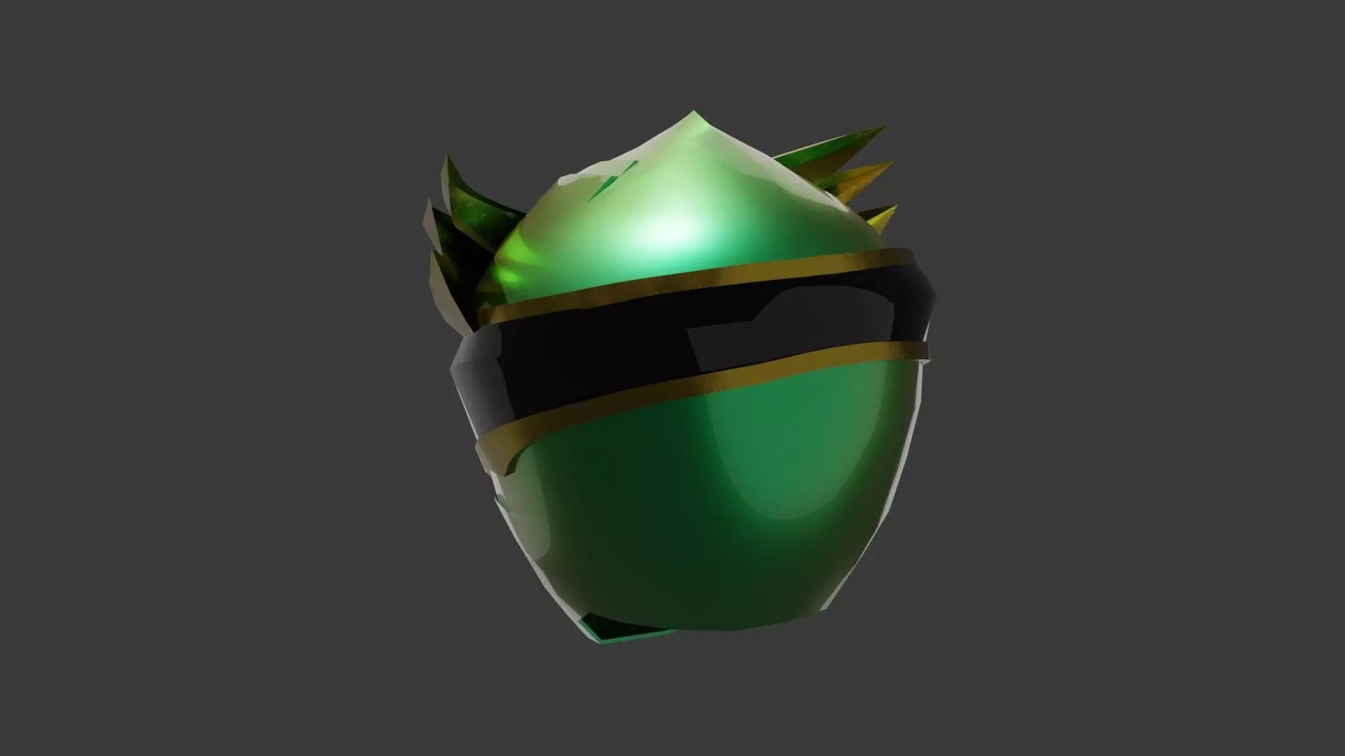 Gozyu Eagle Helmet - Gozyuger 3D model_5