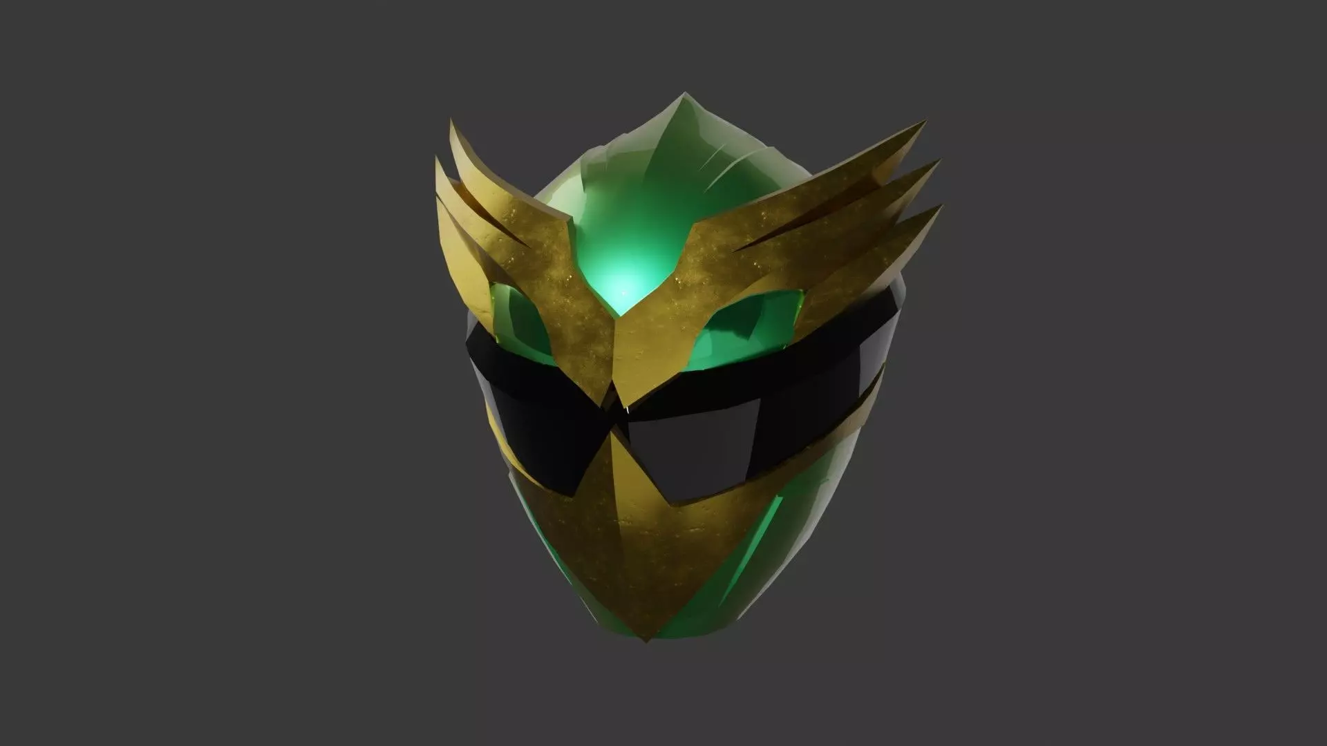 Gozyu Eagle Helmet - Gozyuger 3D model_1