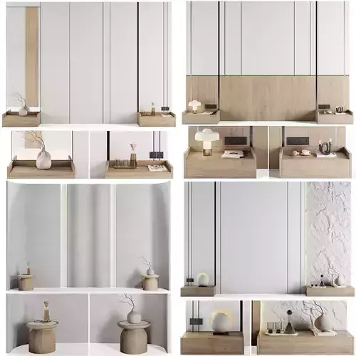 Headboard Wall Panel Collection 01