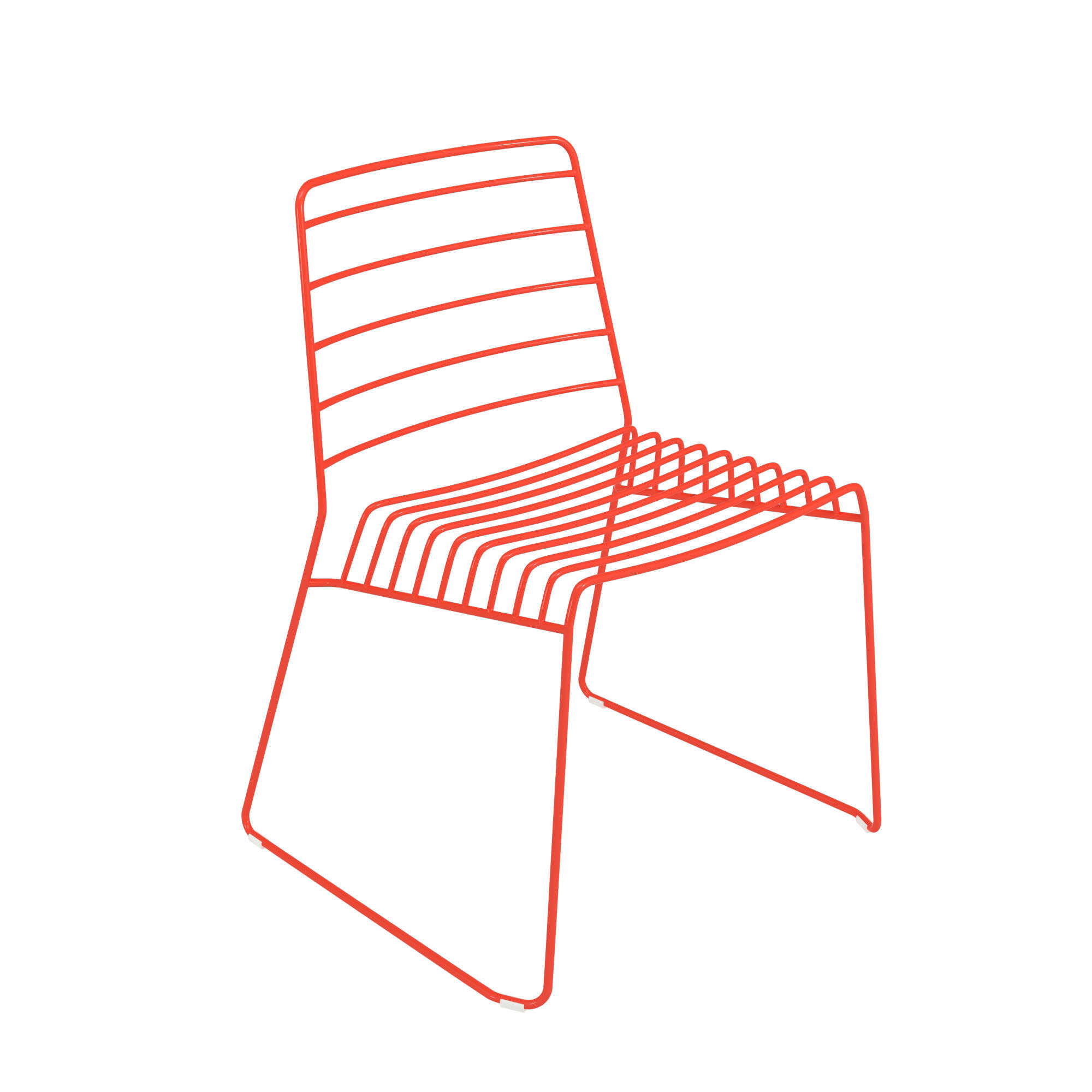 B-Line Park Chair Free 3D model_1
